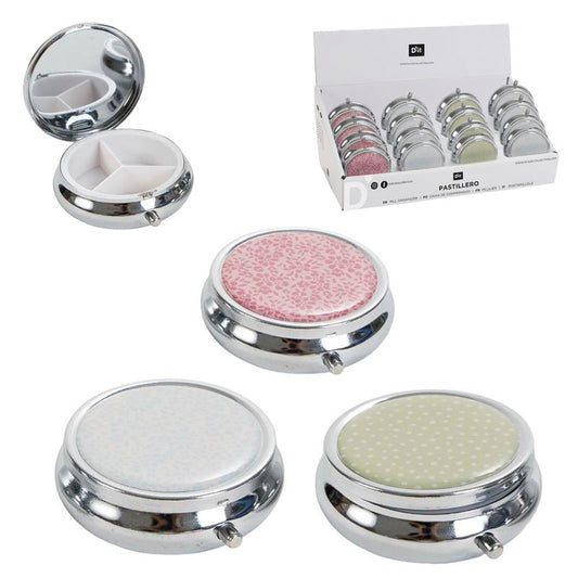 CAJITA PASTILLERO 3 DPTOS. BASICS