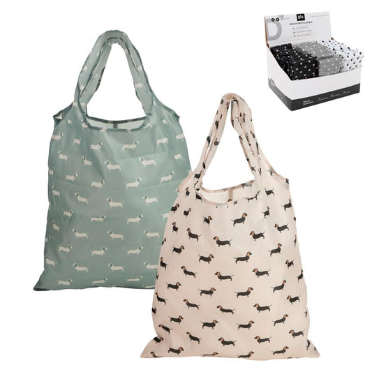 BOLSA COMPRA PLEGABLE TECKEL