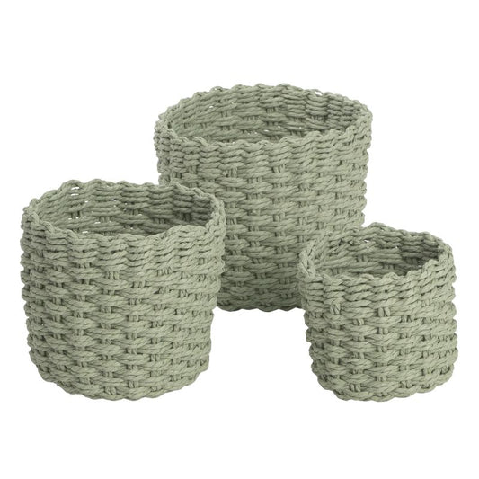 CESTA REDONDA VERDE AGUA