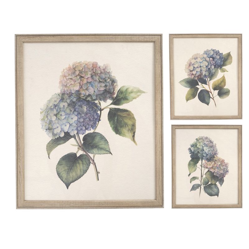 CUADRO 50X60 HORTENSIAS