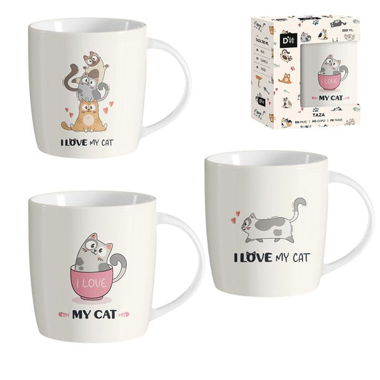 MUG 350ML MASCOTAS