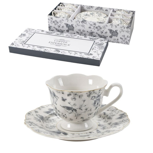 JUEGO CAFE 6X90ML VERSALLES