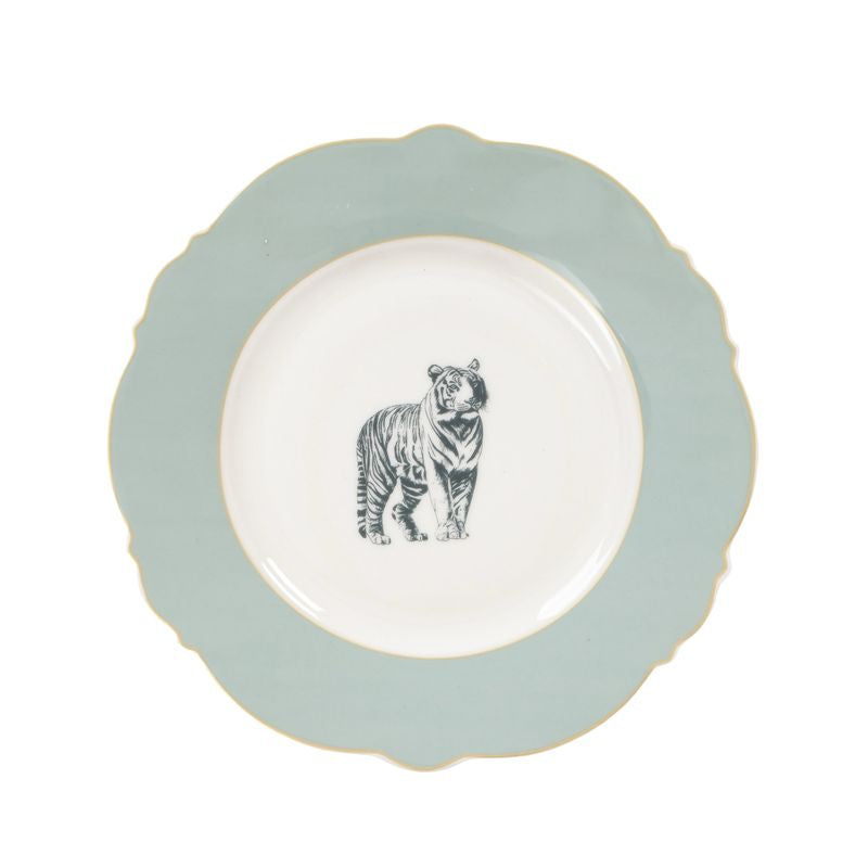 PLATO POSTRE 20CM BENGALA