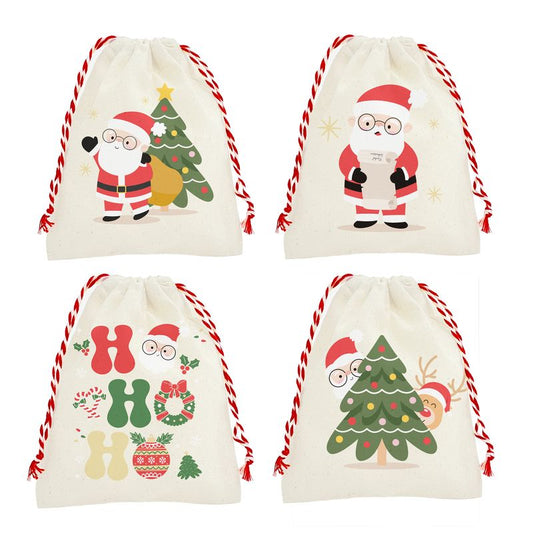 BOLSA ALGODON S PAPA NOEL