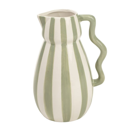 JARRON CERAMICA CON ASA BLOSSOM