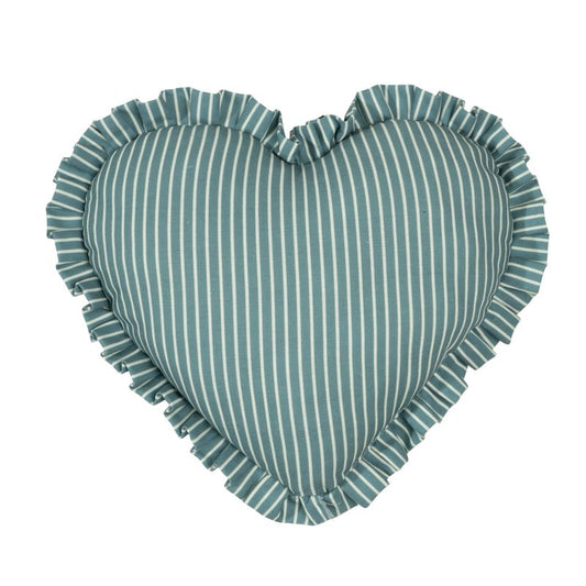 COJIN CORAZON 40X35CM RAYA AZUL BLOSSOM