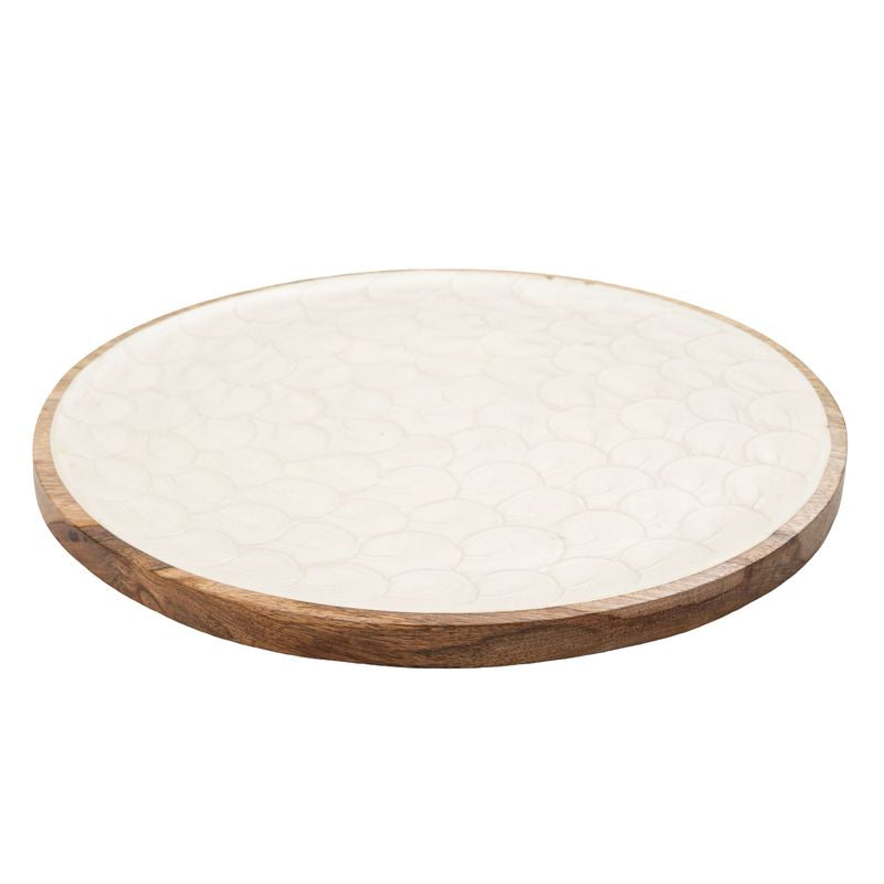 CENTRO DE MESA 30CM IVORY