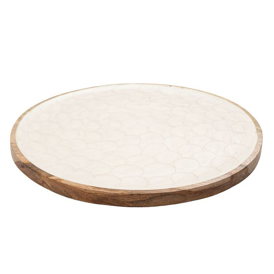 CENTRO DE MESA 30CM IVORY