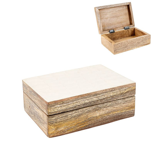 CAJA RECTANGULAR M IVORY