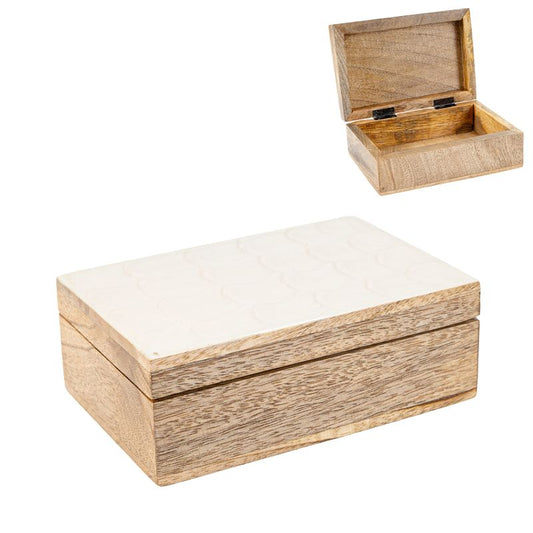 CAJA RECTANGULAR L IVORY