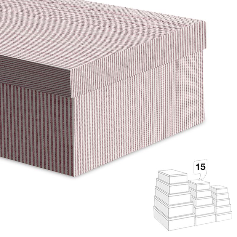 CAJAS RAYAS ROSA