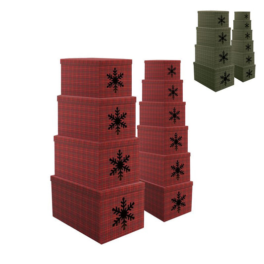 CAJAS TROQUELADO CRAFT NAVIDAD