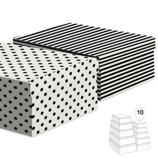 CAJAS BLACK&WHITE