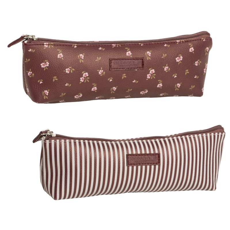 ESTUCHE POLIPIEL GRANATE