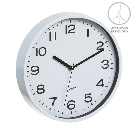 RELOJ 25CM BLANCO