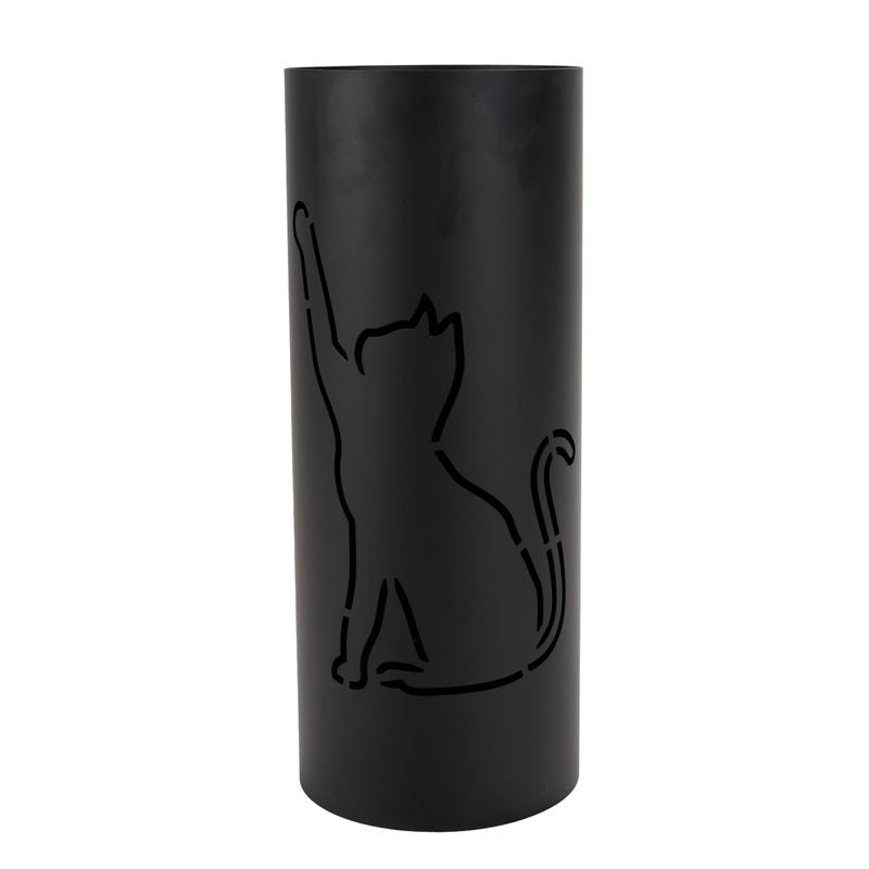 PARAGÜERO METAL GATO NEGRO