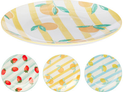 PLATO PORCELANA VERANO 27CM