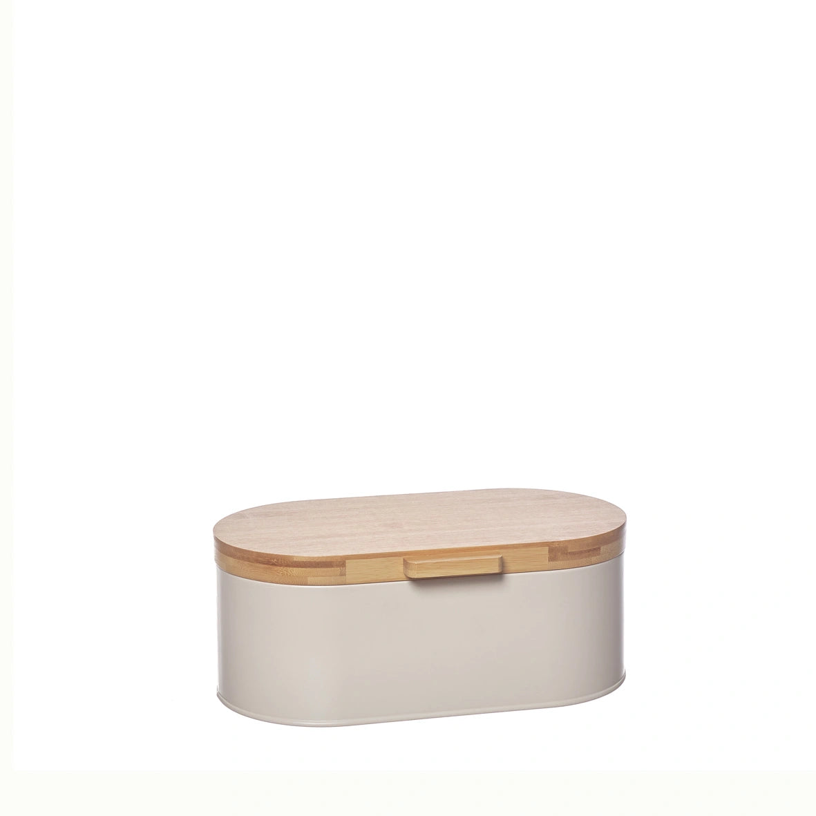 PANERA BAMBU Y METAL OVAL