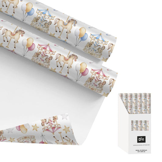 PAPEL REGALO 200X70CM TIOVIVO BEBE