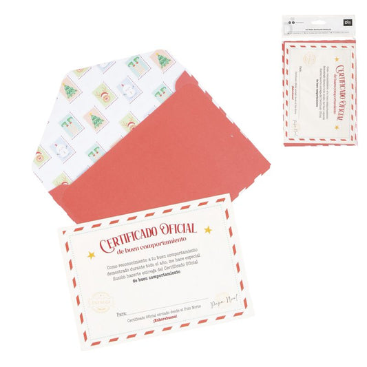 CERTIFICADO DE BUEN COMPORTAMIENTO PAPA NOEL