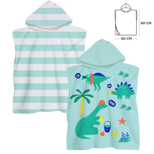 PONCHO MICROFIBRA INFANTIL TALLA UNICA 3-7 AÑOS NIÑO