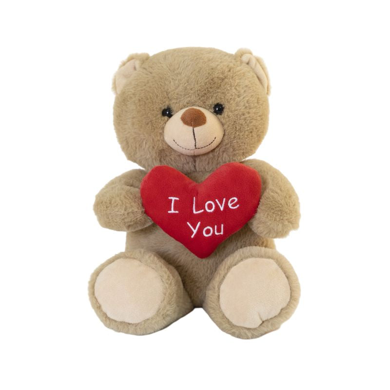 PELUCHE OSO CON CORAZON 24CM