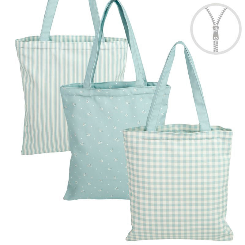 BOLSA CON CREMALLERA BRIDGET VERDE AGUA