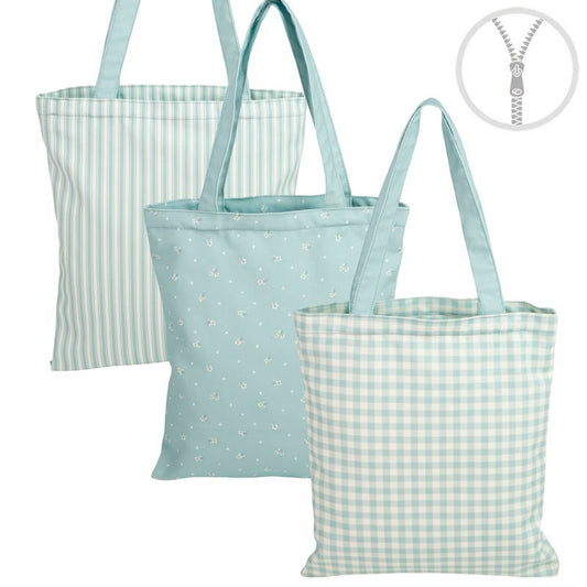 BOLSA CON CREMALLERA BRIDGET VERDE AGUA