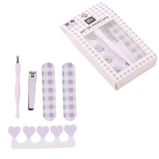 JUEGO DE MANICURA 6 PIEZAS BASICS