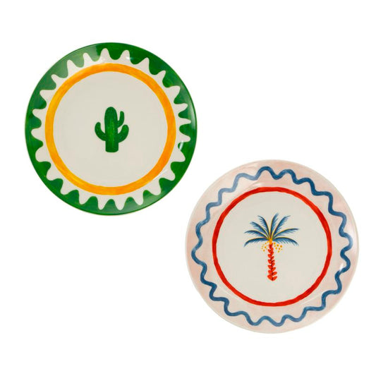 PLATO POSTRE TROPICAL 15,5CM