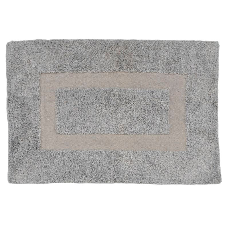 ALFOMBRA BAÑO GRIS 40X60CM
