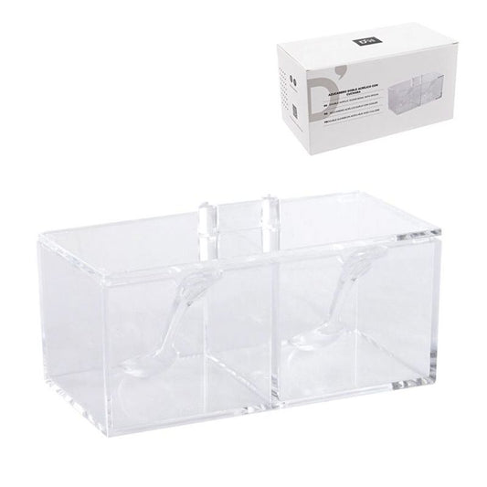 AZUCARERO ACRILICO DOBLE CON CUCHARAS