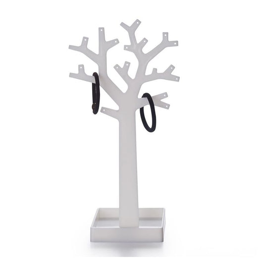 JOYERO FORMA ARBOL BLANCO
