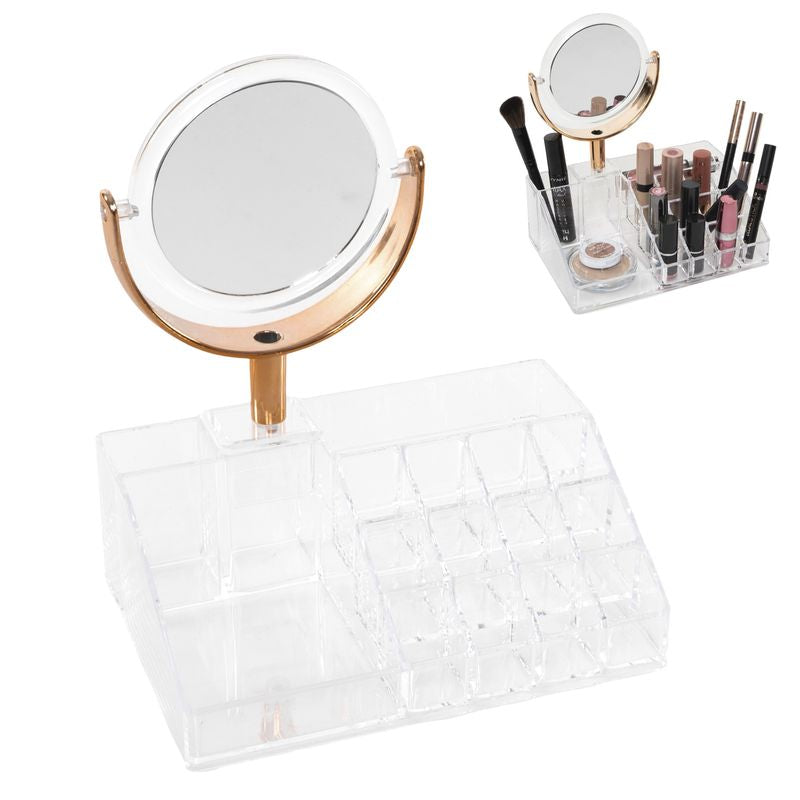 ORGANIZADOR COSMETICOS CON ESPEJO
