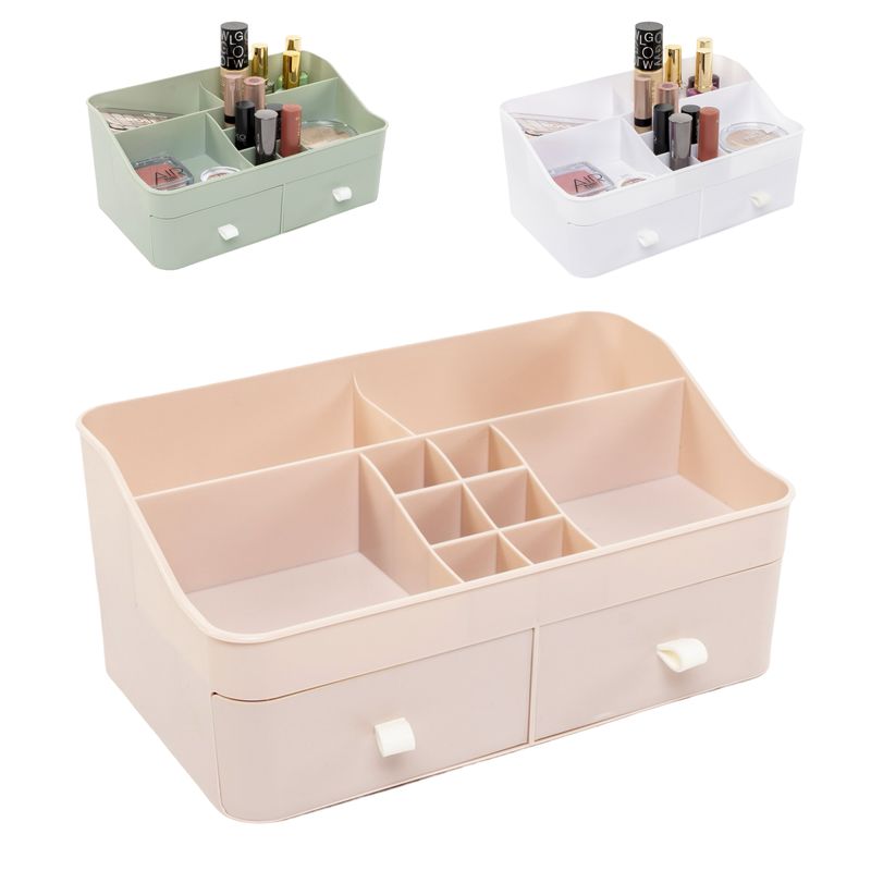 ORGANIZADOR MAQUILLAJE 2 CAJONES