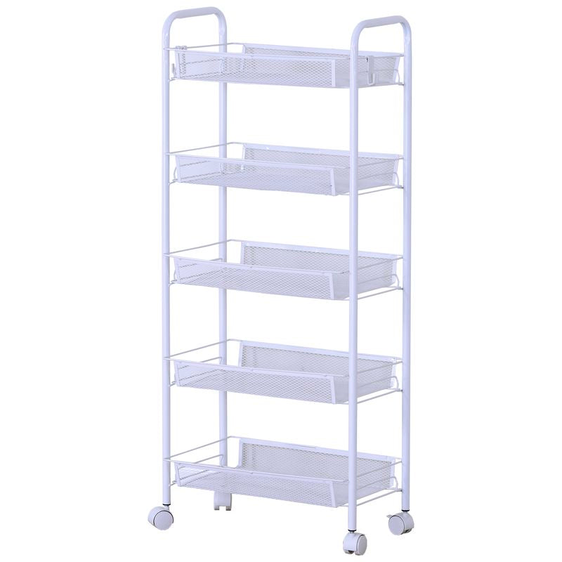 CARRO AUXILIAR 5 ESTANTES