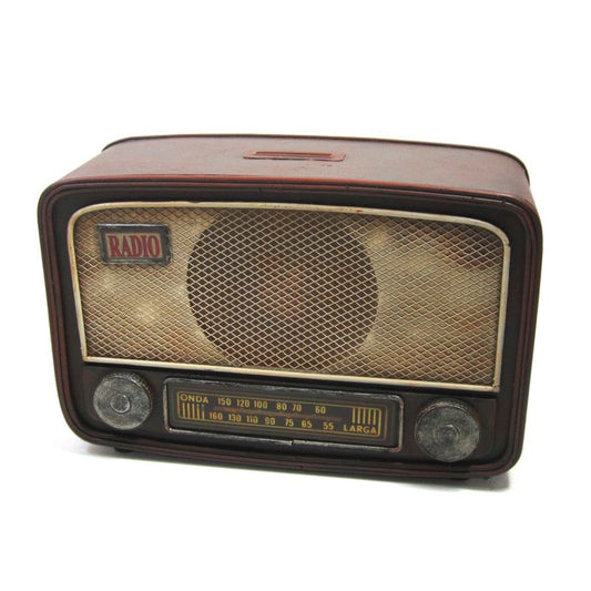 HUCHA RADIO DECORATIVA VINTAGE