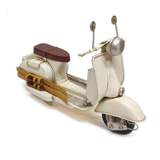 SCOOTER DECORATIVA VINTAGE ESQUIS