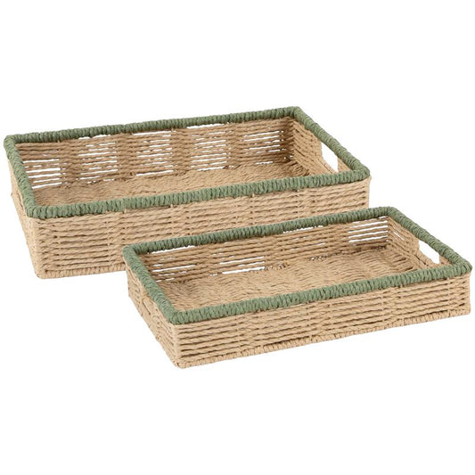 BANDEJA BICOLOR VERDE