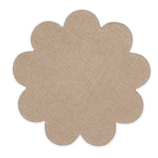 INDIVIDUAL 38CM ONDAS NATURAL