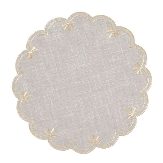 INDIVIDUAL 38CM ONDAS NATURAL