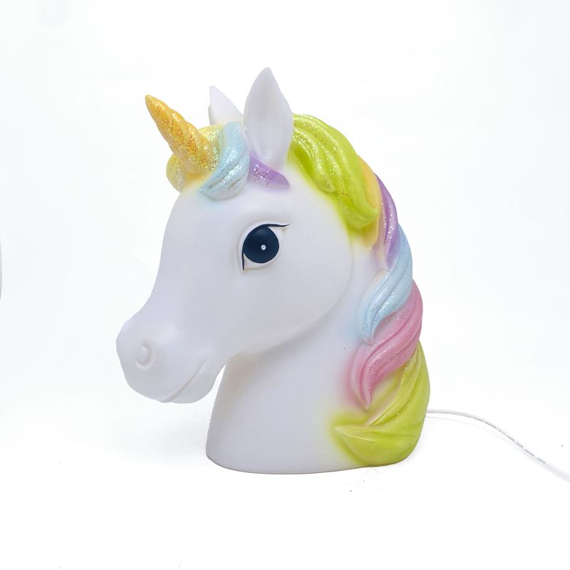 LAMPARA RESINA UNICORNIO