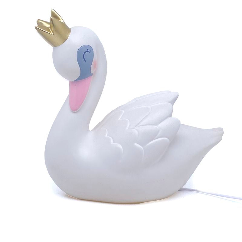 LAMPARA RESINA CISNE