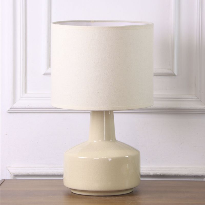 LAMPARA BASE CERAMICA NATURAL