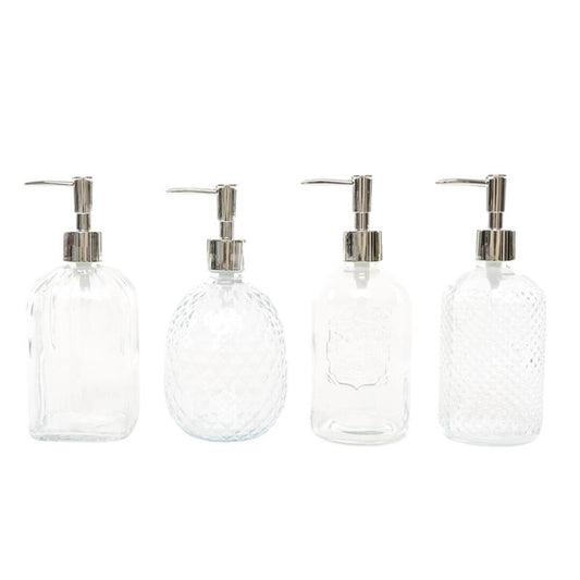 DISPENSADOR JABON TRANSPARENTE