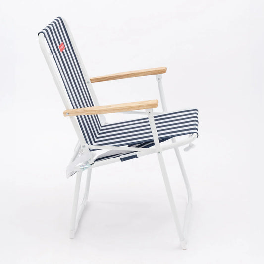 SILLA PLAYA PLEGABLE AZUL CON ASAS FLAMINGUEO