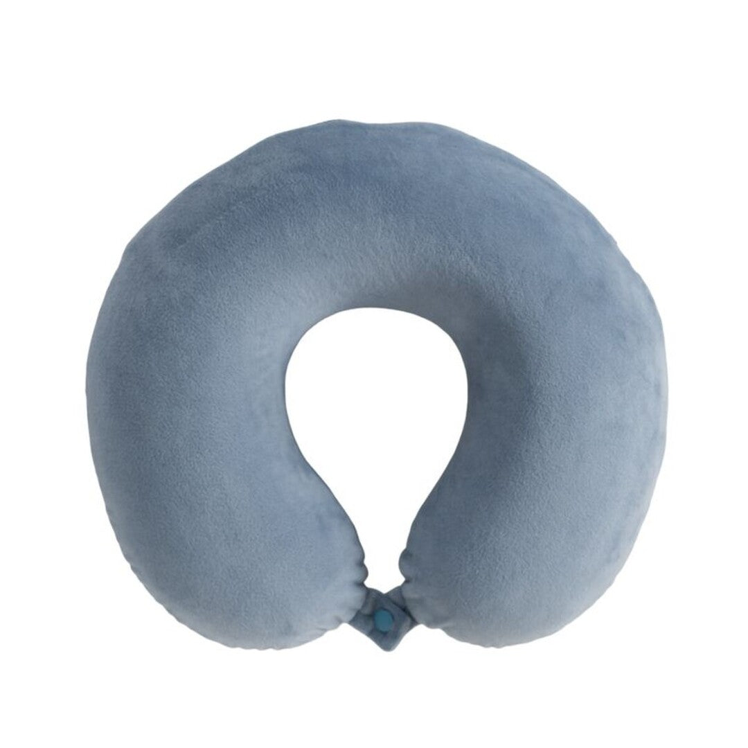 COJIN CERVICAL VISCO DESENFUNDABLE AZUL