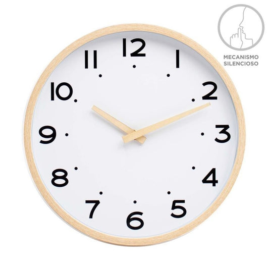 RELOJ 30CM SIMIL MADERA