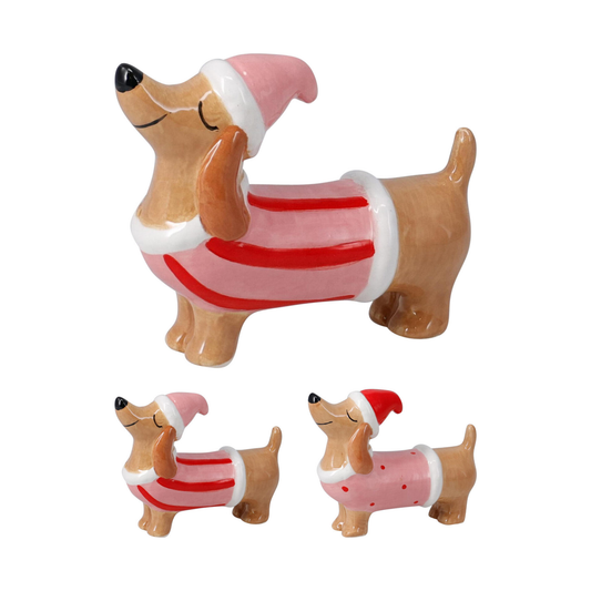 TECKEL NAVIDEÑO 7CM