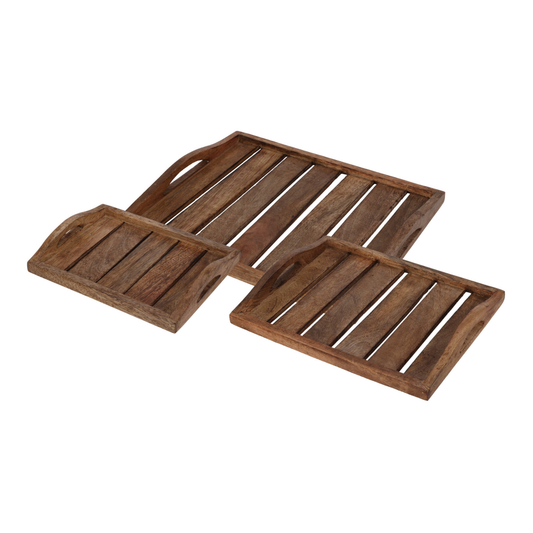 BANDEJA MADERA DE NOGAL 20CM